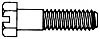 Part Photo: Slotted Hex Bolt